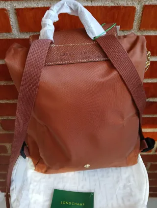Mochila Longchamp Marrón