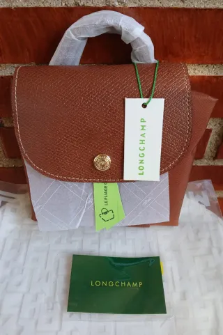 Mochila Longchamp Marrón