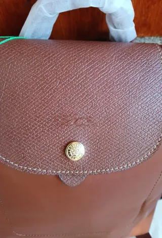 Mochila Longchamp Marrón