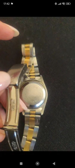 Rolex Oyster Perpetual Datejust Acero y Oro 18k