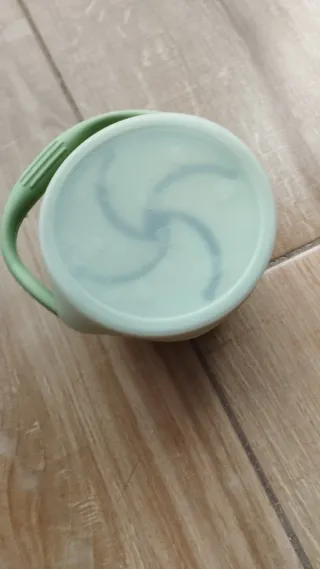 Porta snacks de silicona para bebé