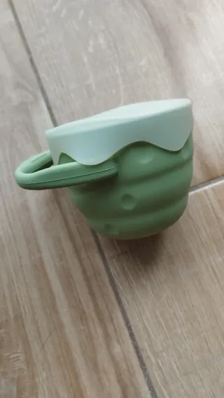 Porta snacks de silicona para bebé