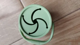 Porta snacks de silicona para bebé