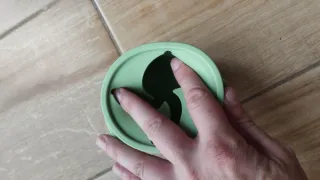 Porta snacks de silicona para bebé