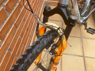 Bici Rockrider 24' con velocímetro