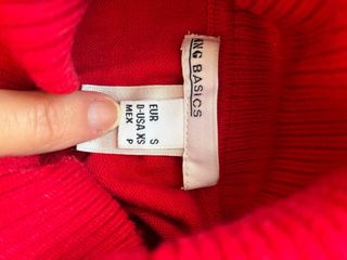 Jersey sin mangas cuello alto mujer