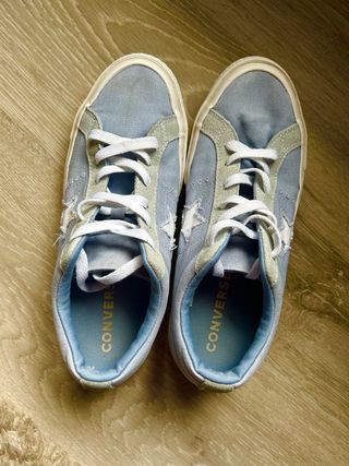 Zapatillas Converse One Star Azul Claro