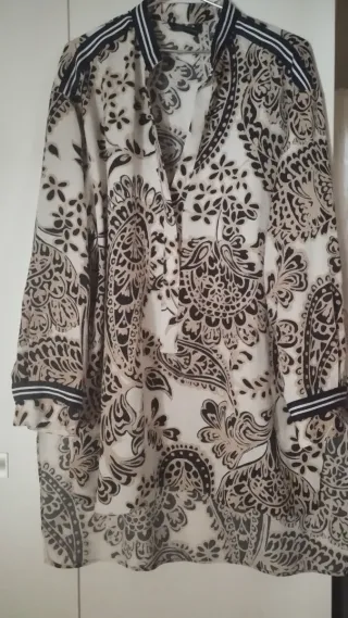 TALLAS GRANDES Camisa larga ZARA