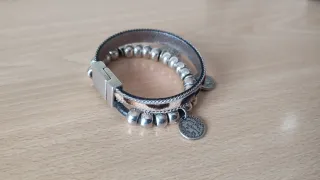 Pulsera Zamak con Monedas