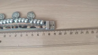 Pulsera Zamak con Monedas