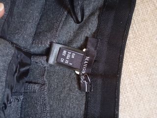 Mallas Mango grises elásticas talla S