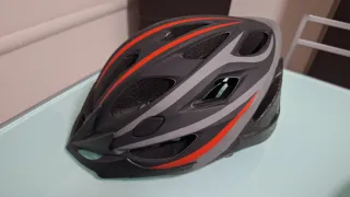 Casco Bici Grigio e Rosso