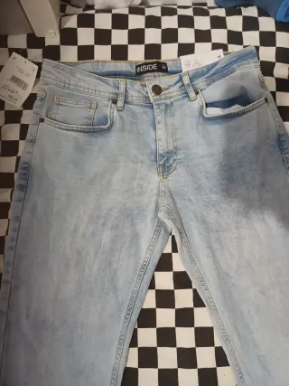 Vaqueros INSIDE Slim Fit Azules Talla M