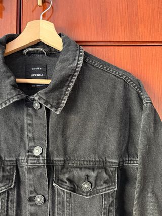 Chaqueta vaquera negra