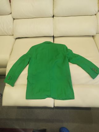 Chaqueta verde Bershka