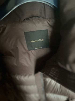Plumífero Massimo Dutti Marrón