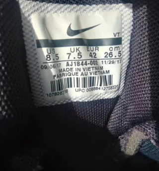 Nike Air Max 95 Negras