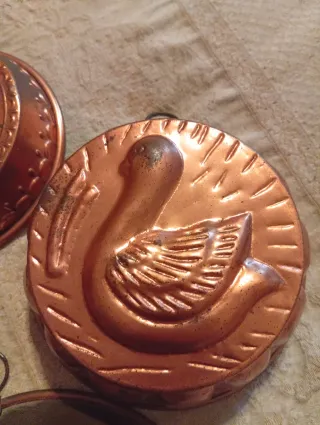 Set 7 Stampini Rame Vintage