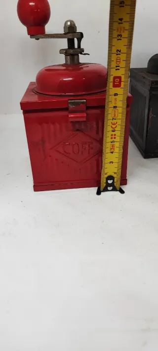 2 Macinini Caffè Vintage Rossi e marrone