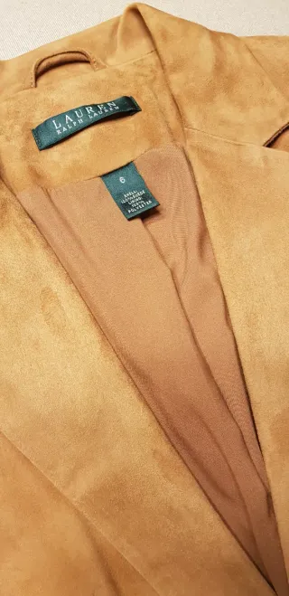 Blazer Ante Ralph Lauren Beige/Marrón