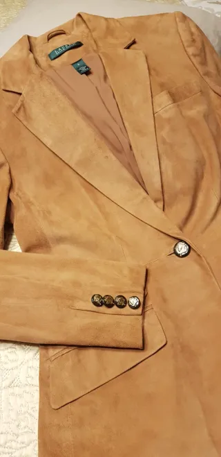 Blazer Ante Ralph Lauren Beige/Marrón