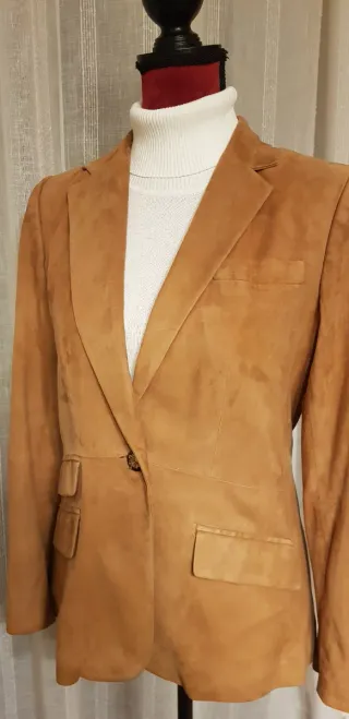 Blazer Ante Ralph Lauren Beige/Marrón