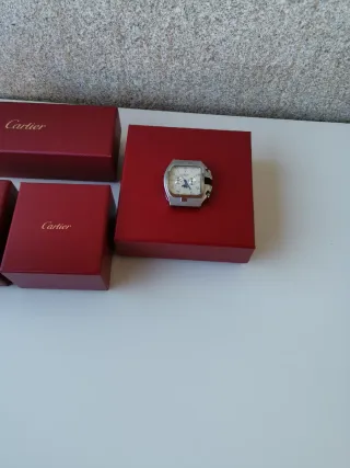 Lote 4 Cajas marca Cartier color rojo