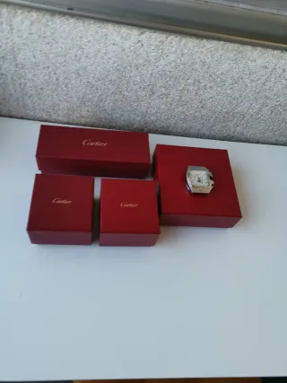 Lote 4 Cajas marca Cartier color rojo