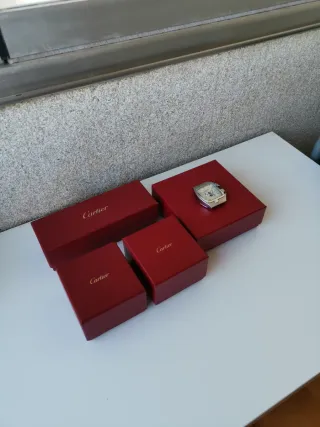 Lote 4 Cajas marca Cartier color rojo
