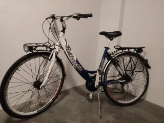 Bicicleta Bottecchia Mujer Azul/Blanca