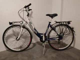 Bicicleta Bottecchia Mujer Azul/Blanca