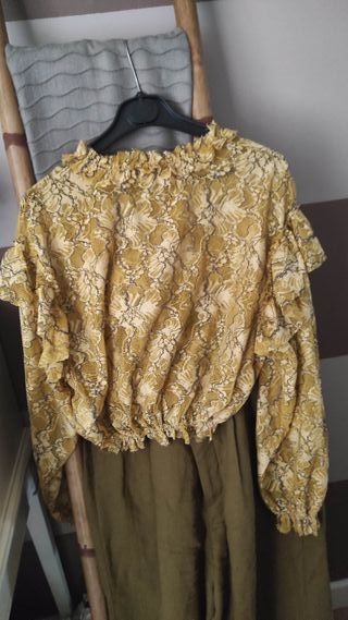 Crop top Zara talla L