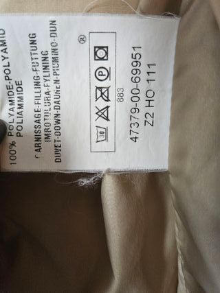 Abrigo Moncler Beige