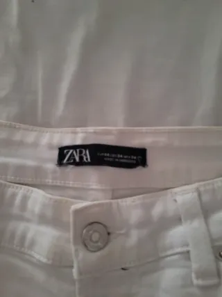 Pantalón pitillo hombre Zara Roto Talla L
