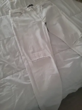 Pantalón pitillo hombre Zara Roto Talla L