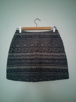 Falda mini Stradivarius T36