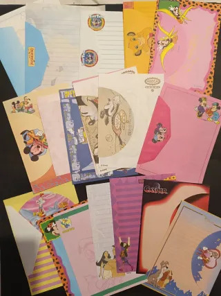 Papelería Disney cartas perfumadas