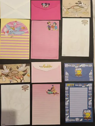 Papelería Disney cartas perfumadas