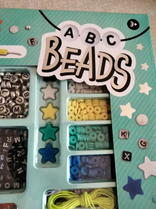 Pack Hacer Pulseras Grafix ABC Beads