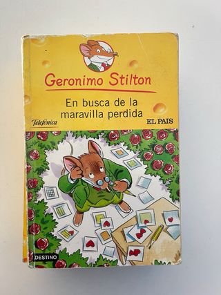 Pack 7 libros de geronimo stilton