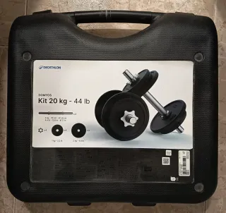 Kit Mancuernas 20kg Decathlon DOMYOS