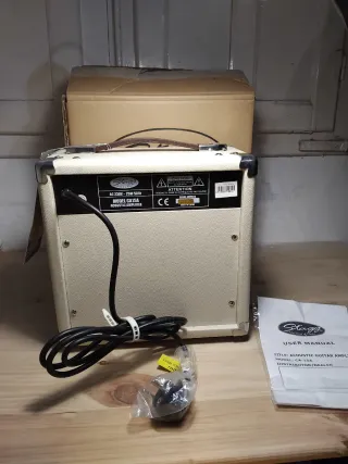 Amplificador Stagg CA-15A Beige