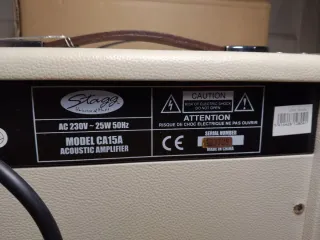 Amplificador Stagg CA-15A Beige