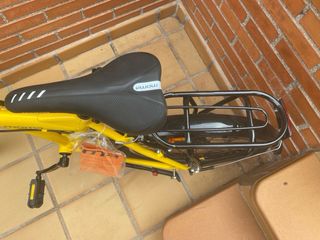 Bicicleta plegable Moma Ricola amarilla