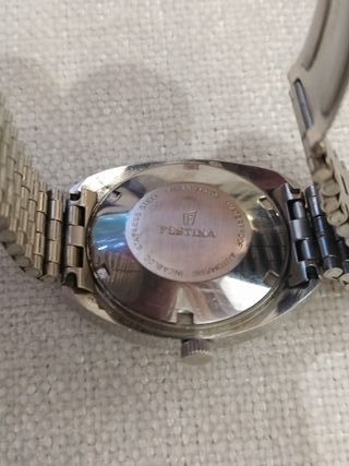 Reloj Festina Automático 25 Rubis Incabloc 10 Atm
