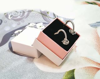 Pendientes Aro Corazón Corazoncitos