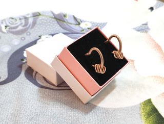 Pendientes Aro Corazón Corazoncitos