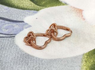 Pendientes Aro Corazón Corazoncitos