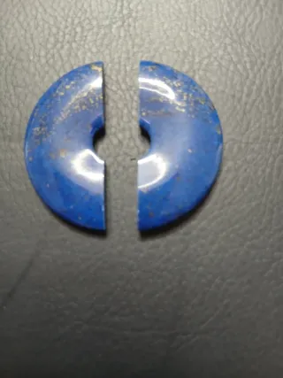 Coppia Pietre Lapislazzuli con Oro