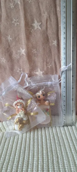 2 Colgantes Navideños Artesanales